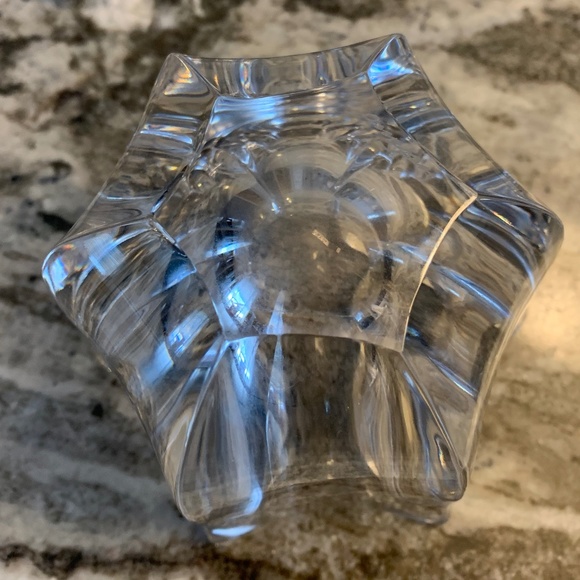 Orrefors Hand Blown Swedish Crystal Tulip Dish. - Picture 8 of 8